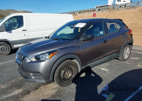 2020 Nissan Kicks S Xtronic Cvt z USA, uszkodzony, nr VIN 3N1CP5BVXLL547172